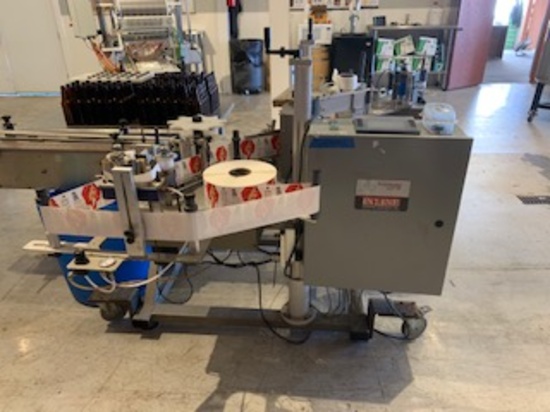 In-Line WebMaster 1200 SP portable bottling system - was currently in produ