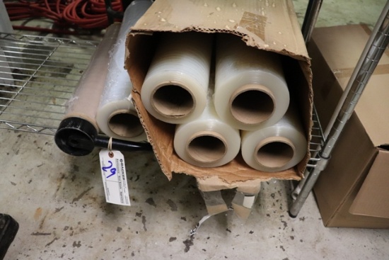 Shelf to go - 5 rolls of wrap with handle