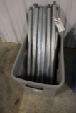 Box of galvanized equipment legs