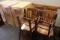 Times 12 - wood framed heavy duty dining chairs