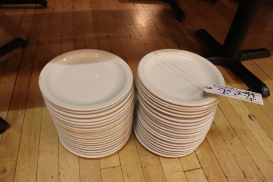 Times 39 - 9" white plates