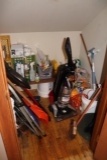 Closet to go - Vacuum, shovels, & cleaning supplies