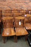 Times 12 - wood framed heavy duty dining chairs