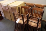 Times 12 - wood framed heavy duty dining chairs