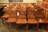 Times 24 - wood framed heavy duty dining chairs