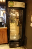 True GDM-23W-RF glass 1 door wine cooler - broken front panel