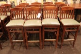 Times 12 - wood framed heavy duty dining chairs