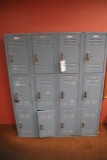 12 door employee locker