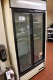 True GDM-33 glass 2 sliding door cooler - AS IS - unknown condition