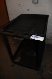 Luxor plastic bussing cart