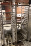 Times 2 - Portable aluminum sheet pan racks - needs cleaned