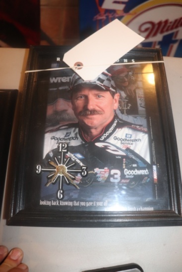 Reflections Dale Earnhardt St. wall clock