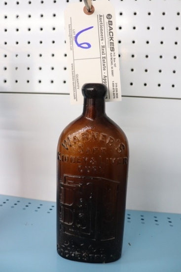 Dolphin Amber Warhers Safe Kidney - Liver Cure bottle