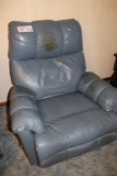 2 Gray Recliners (Need cleaning) and end table