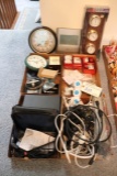 All to go -  Extension cords, clocks, misc