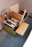 All to go -  Tote and box   new picture frames