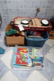 New Radio Flyer wagon kit, 3 totes of kids toys