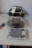 CD player, radio and portable cd player