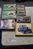 All to go -  7 vintage variety  opened model kits