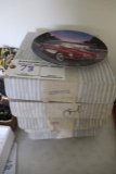All to go -  5 Bradford Exchange collector plates of cars '56 continental,