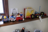 All to go -  Fisher price toys and Lil People train