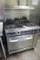 Imperial IR-6 gas  burner range with oven & over shelf