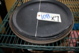 Times 7 - Round service trays