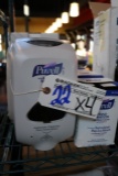 Times 4 - Purell hand dispensers w/ 5 boxes of soap