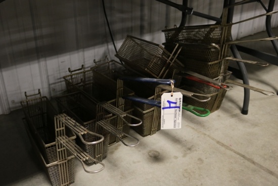 All to go - Used fryer baskets