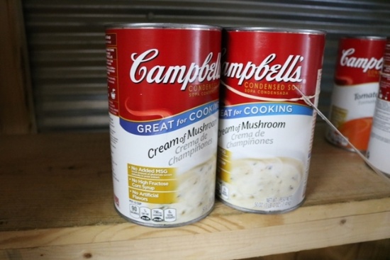 Times 6 - Campbells cream of mushroom soup
