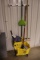 Mop Bucket with brooms and wall mount holder