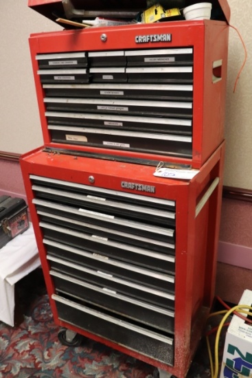 Craftsman tool box with inventory