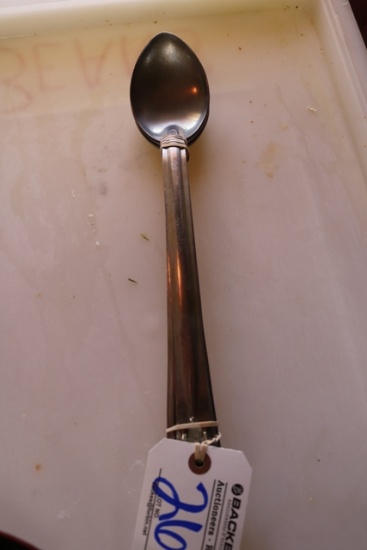 Times 6 - Stainless serving spoons