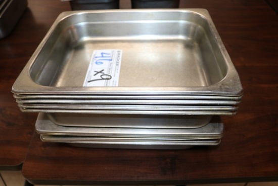 Times 9 - Stainless 1/2 x 2" inset pans