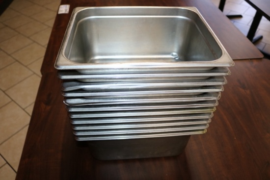 Times 11 - Stainless 1/2 x 6" inset pans