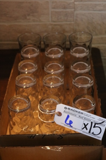 Times 15 - Glass pint glasses