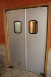 Eliason Aluminum swinging kitchen doors