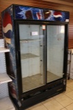 True GDM49 - 2 glass door cooler