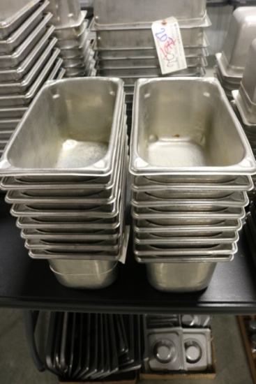 Times 16 - stainless 1/3 x 6 insets with lids