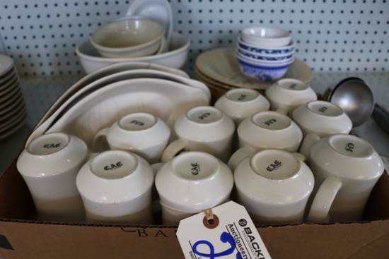 All to go - Misc. china, plates, bowls, coffee cups