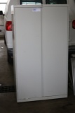 2 door metal cabinet