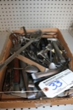 Box flat of misc. kitchen utensils