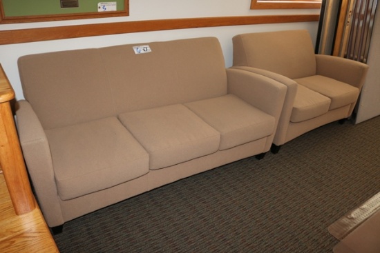 Times 2 - Tan couch & love seat