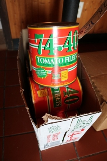 Times 6 - #10 cans of Tomato Fillets