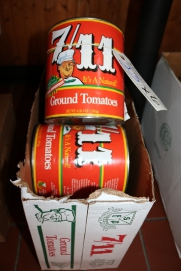 Times 6 - #10 cans of Ground Tomatoes