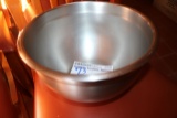 Stainless mixing bowl, strainers, sauce pan