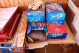 Open & new Ziplock storage bags & parchment paper