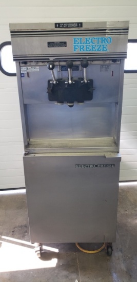 Electro Freeze 30TN Pressure Fed Twist soft serve machine - 1 phase - air c