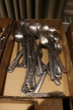 Box to go - stainless salad bar serving spoons