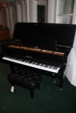 Baldwin model L grand piano - #343231 (1997) - good condition – some white